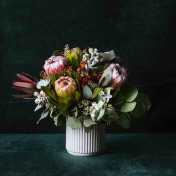 Native flower vase arrangement - Caroline