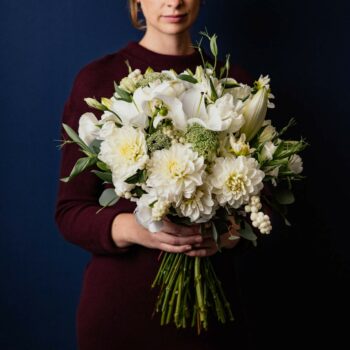 Tiffany - White Flower bouquet
