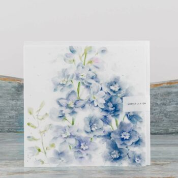 Gift Card Delphinium Blue
