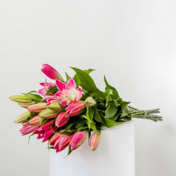 Jodie - Pink Lily Bouquet