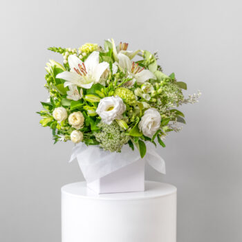 white flower box - Miranda