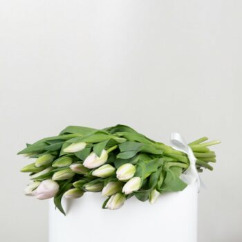 Astrid - White Tulip Bouquet